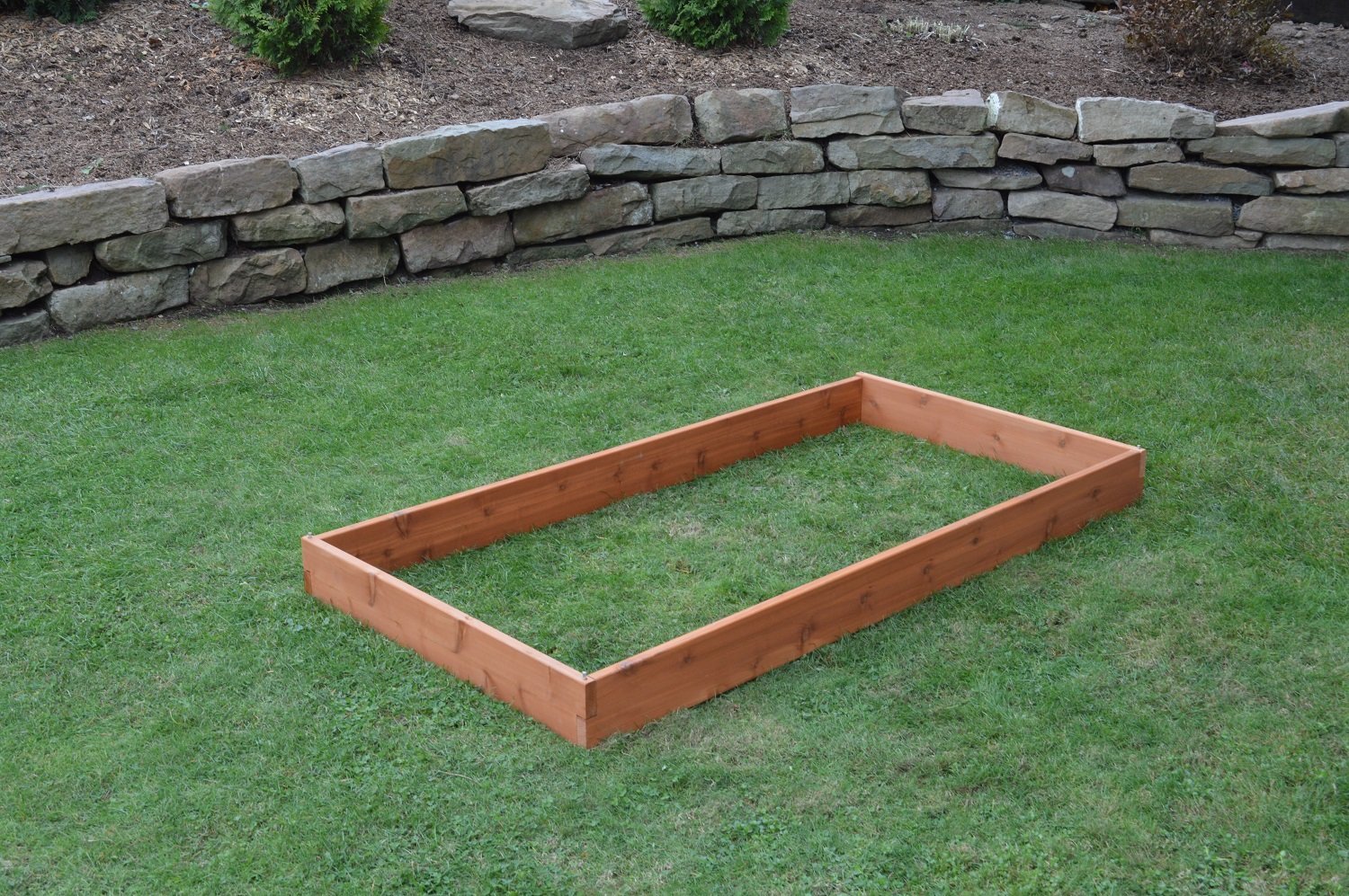 Amish Cedar Wood Raised Garden Bed from DutchCrafters Amish Furniture