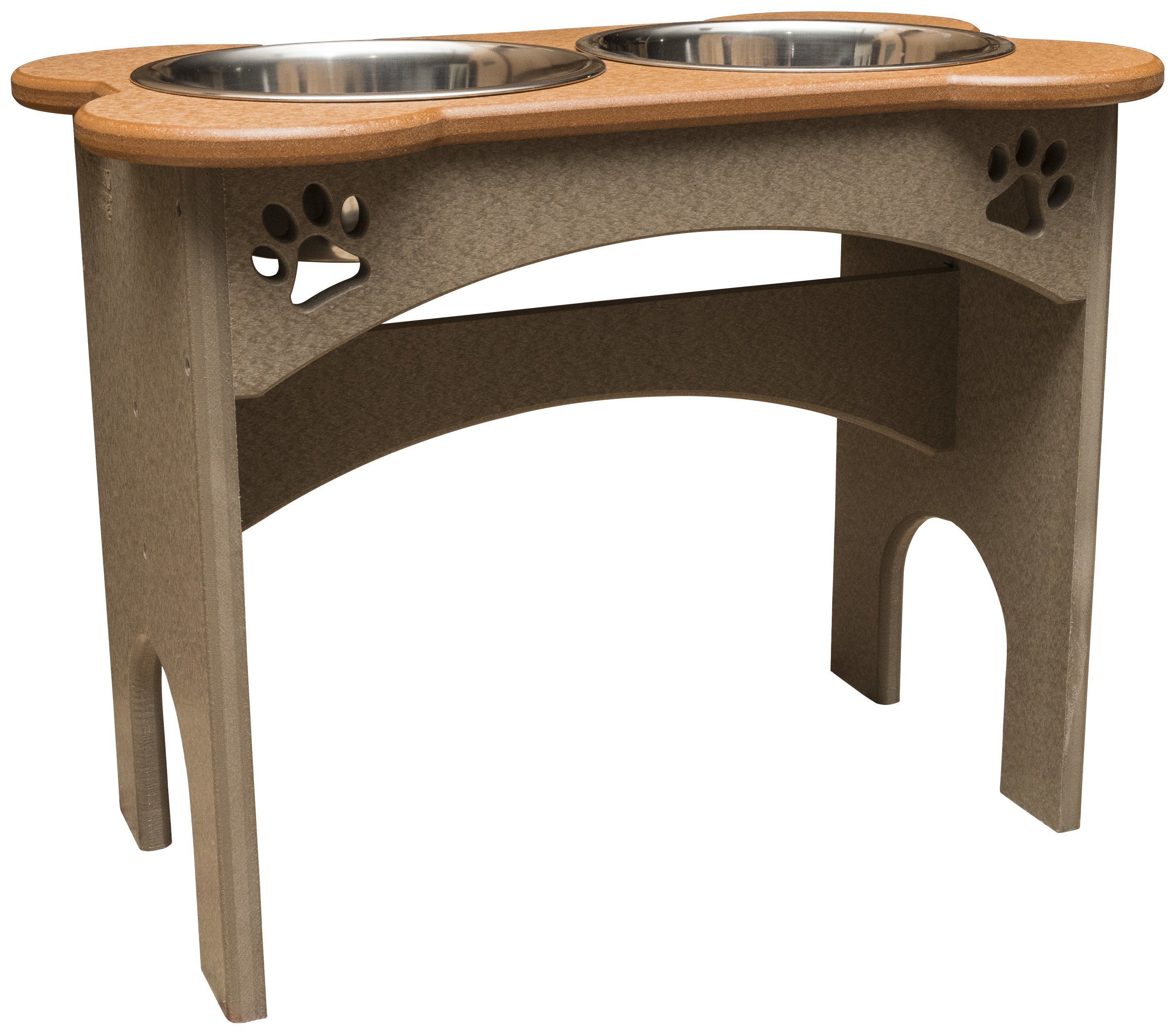 Extra Large Deluxe Dog Feeder Station from DutchCrafters Amish