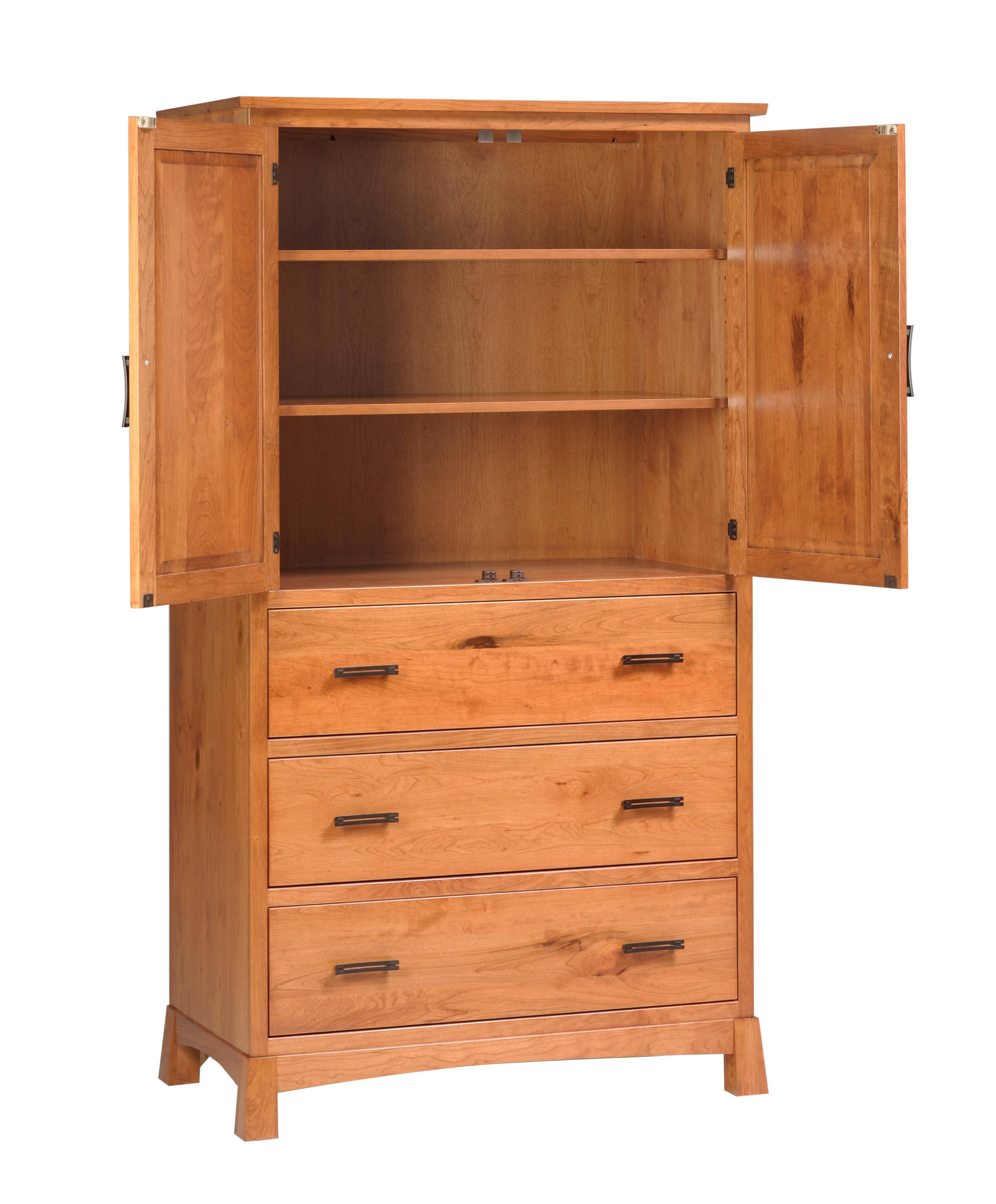 Modern Rustic Armoire from DutchCrafters Amish Furniture