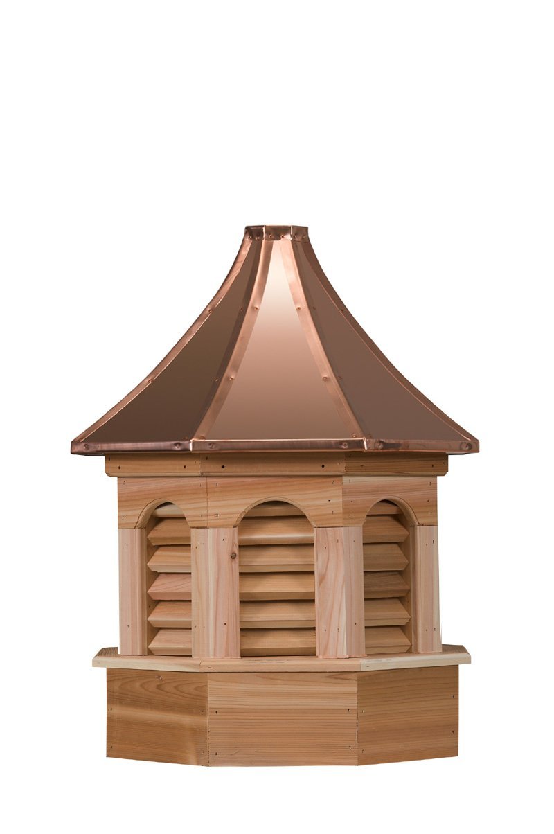 Amish Made Cedar Gazebo Kingston Cupola from DutchCrafters Amish