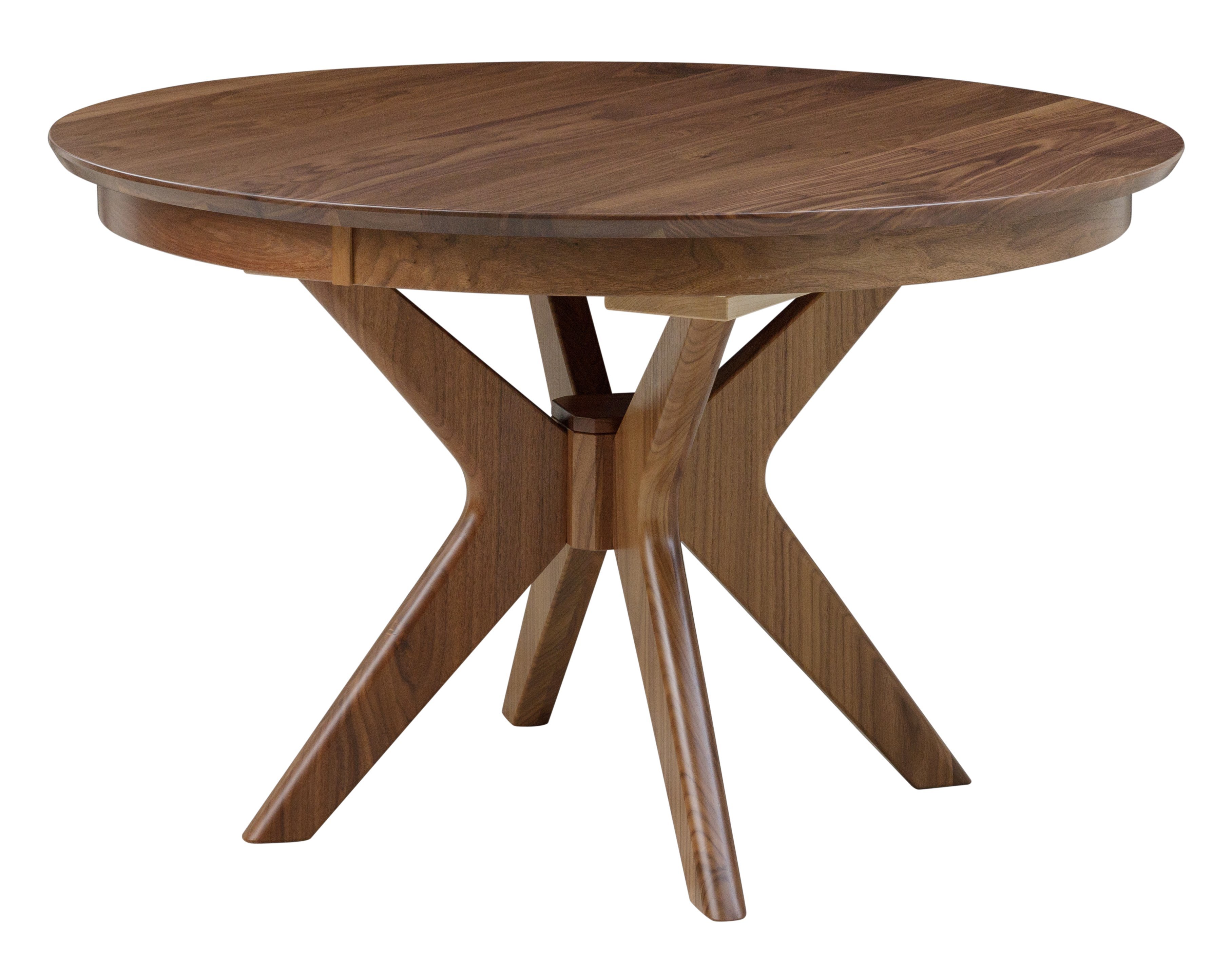 Clearwater Mid Century Modern Dining Table from DutchCrafters Amish