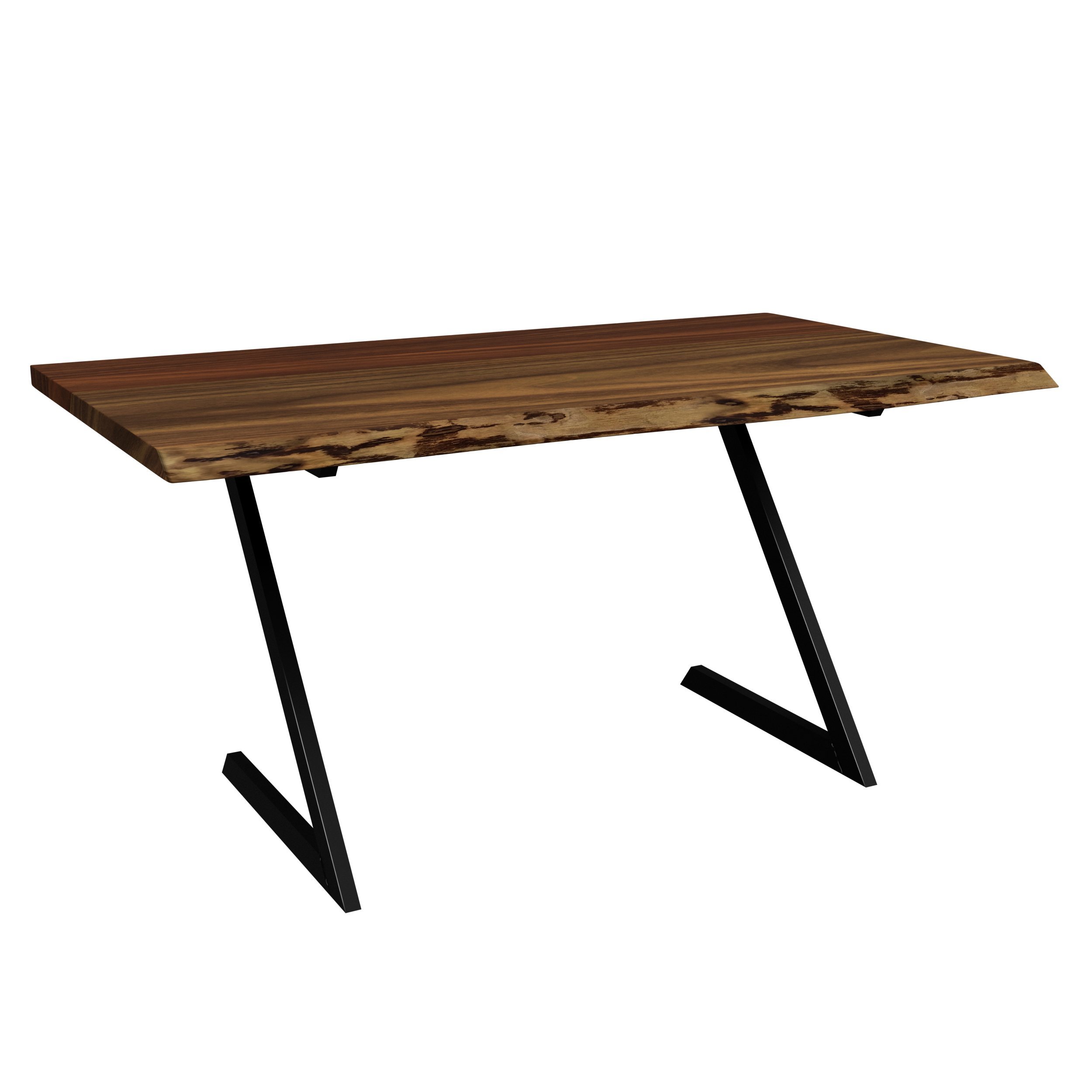 Elkins Desk with Live Edge from DutchCrafters Amish Furniture