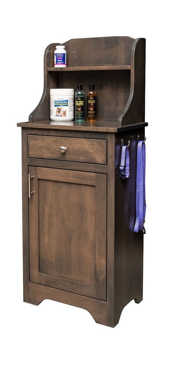 Multi-Purpose Pet Cabinet with Door from DutchCrafters Amish Furniture