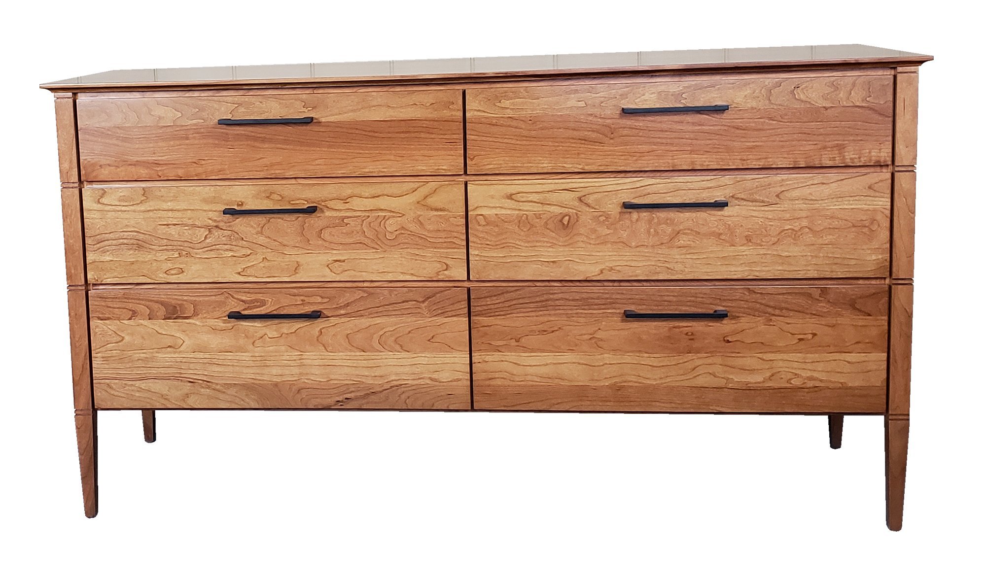 nathan james dresser Rattan & Wood 3-Drawer Dresser Light Oak