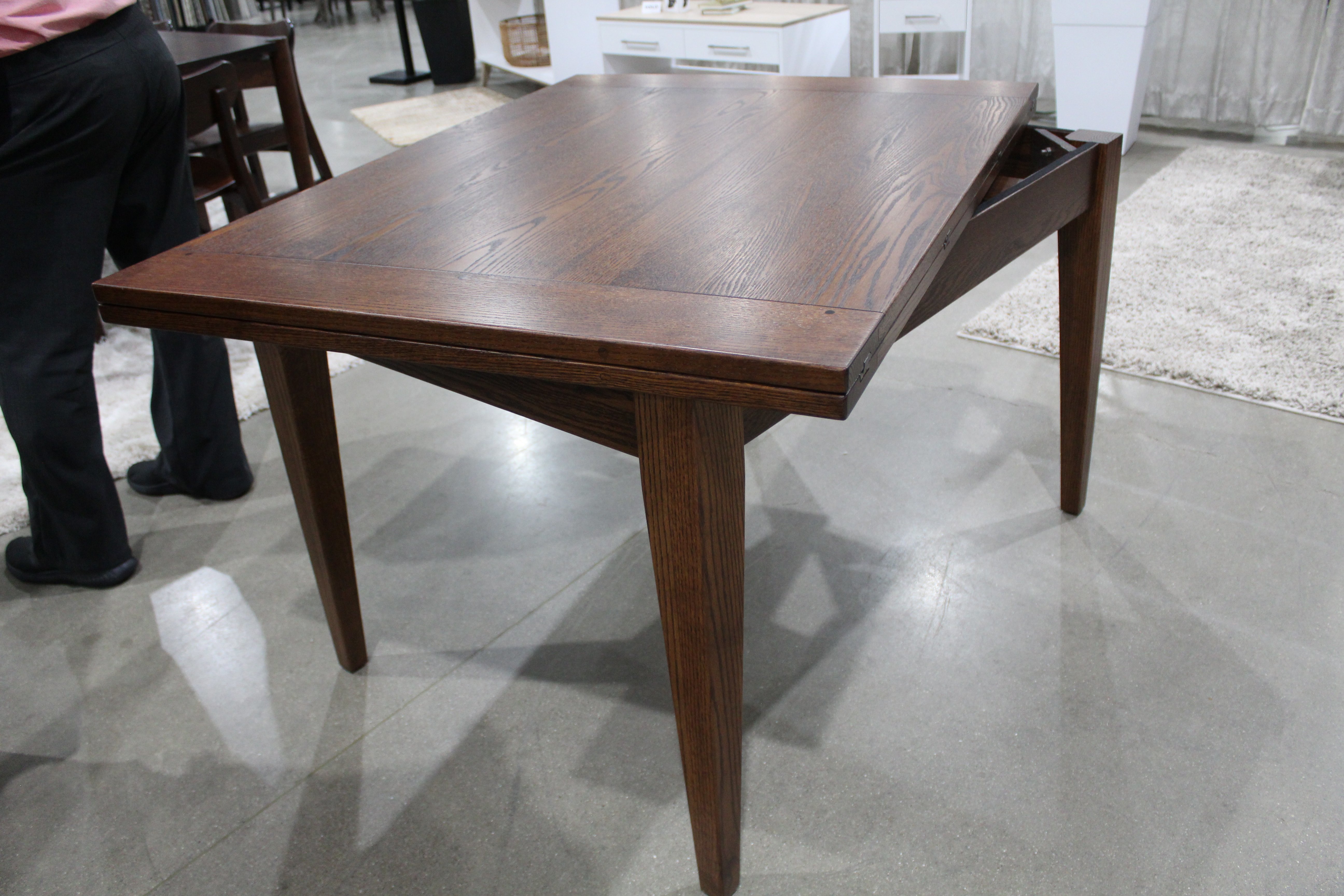 Pivoting Top Extension Dining Table from DutchCrafters Amish