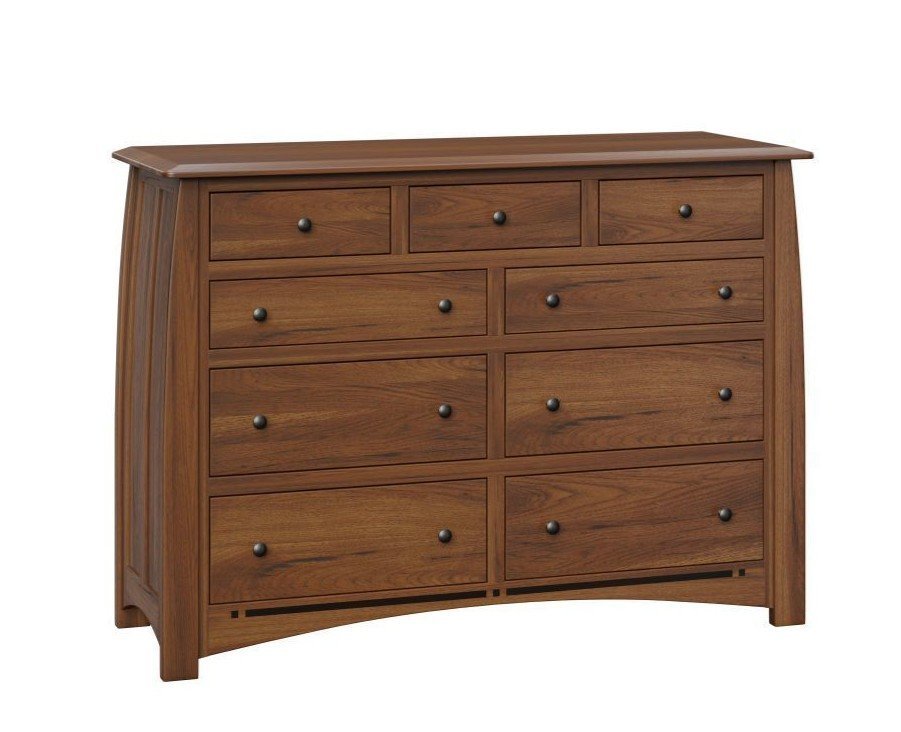 Amish Colorado Springs Mission 9-Drawer Tall Dresser - Quick Ship Amish Colorado Springs Mission 9-Drawer Tall Dresser - Quick Ship
