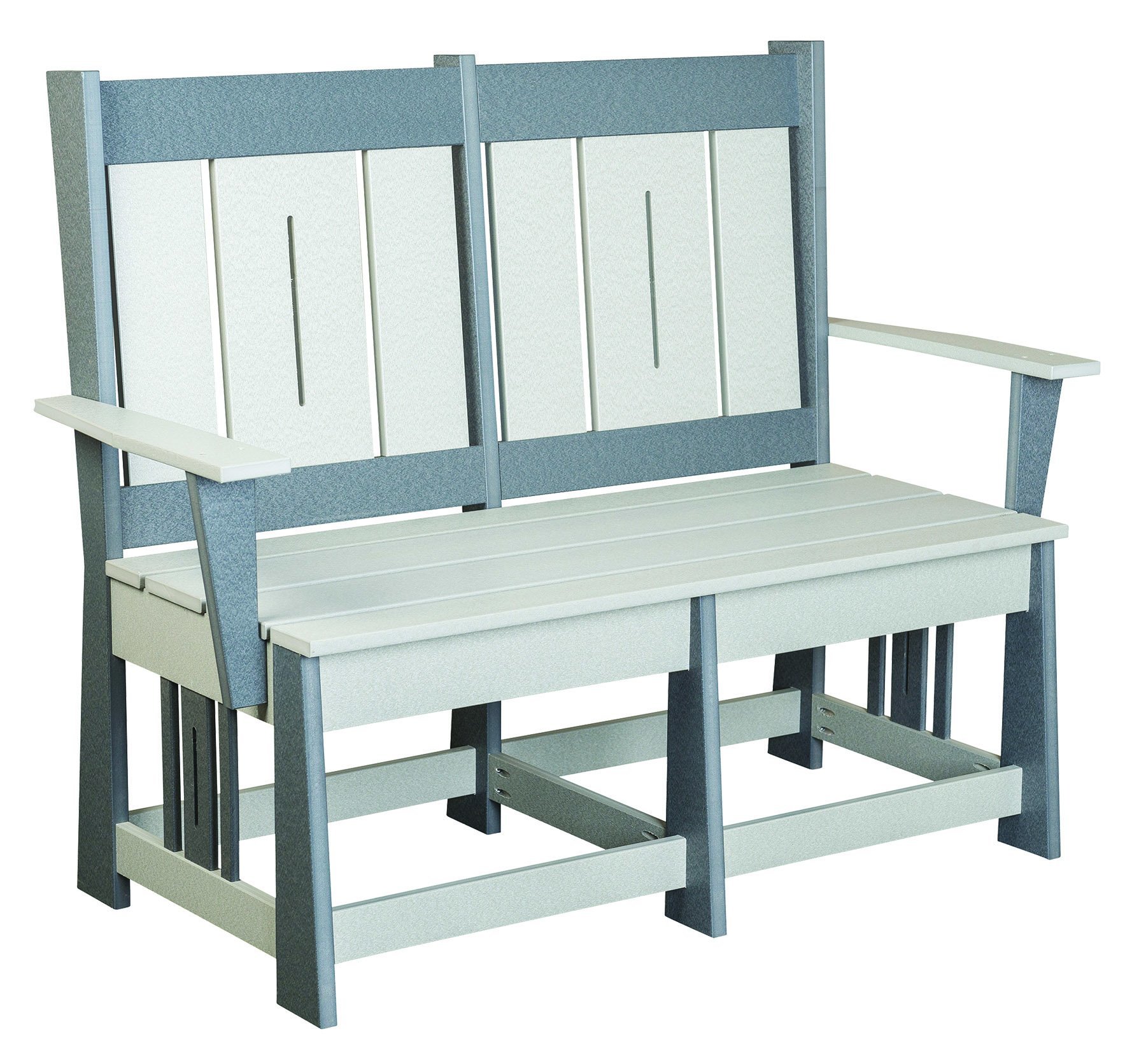 Modern Designs Poly Mission Loveseat Bench from DutchCrafters Amish