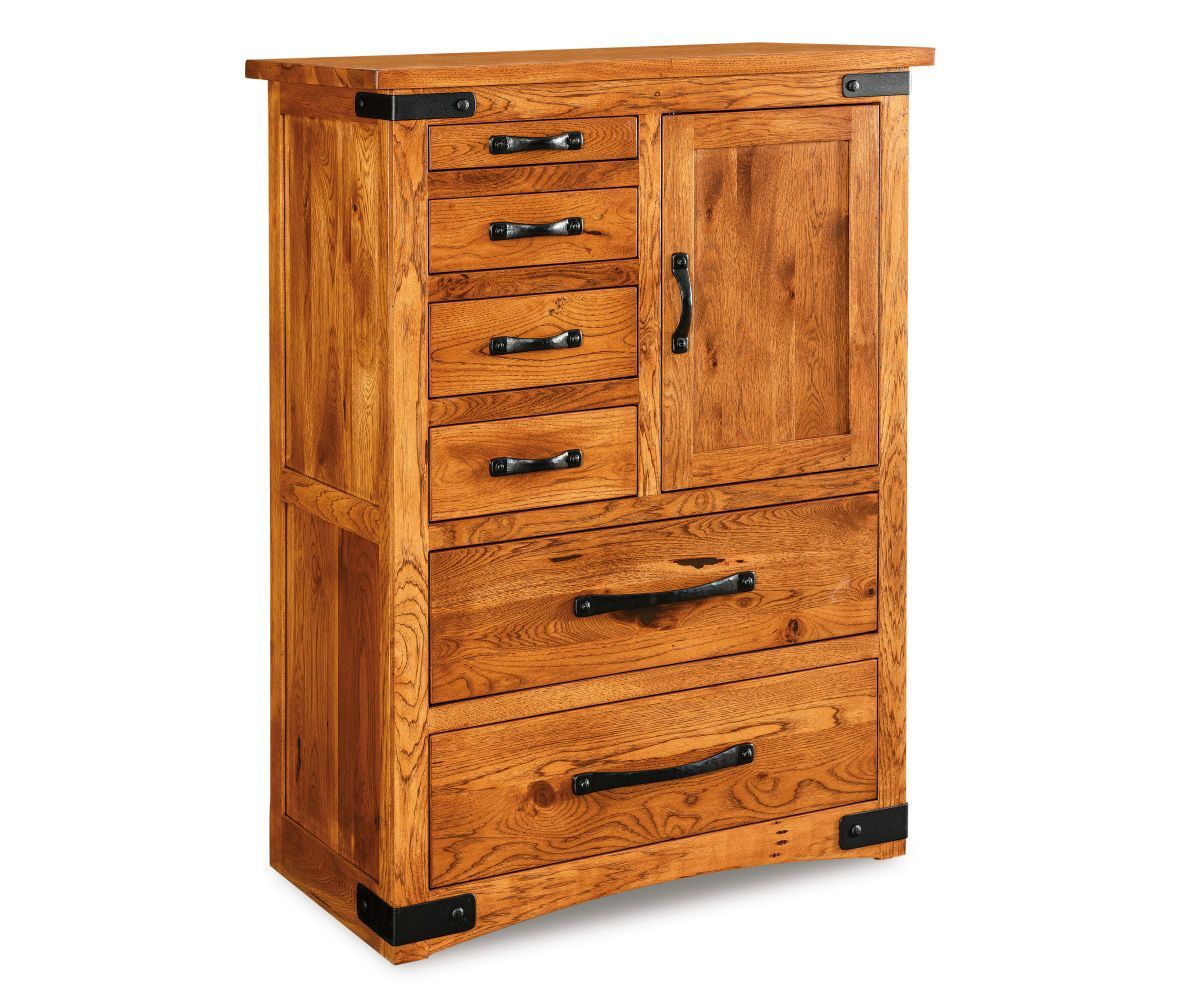 Solid Wood Gentleman's Chest of Drawers from DutchCrafters Amish