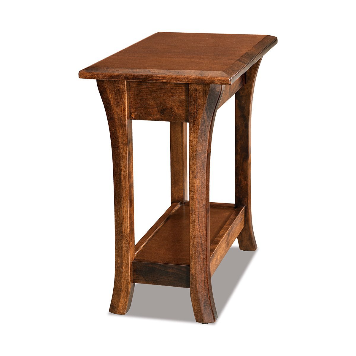 Brown Maple Wood Side Table - Quick Ship from DutchCrafters Amish