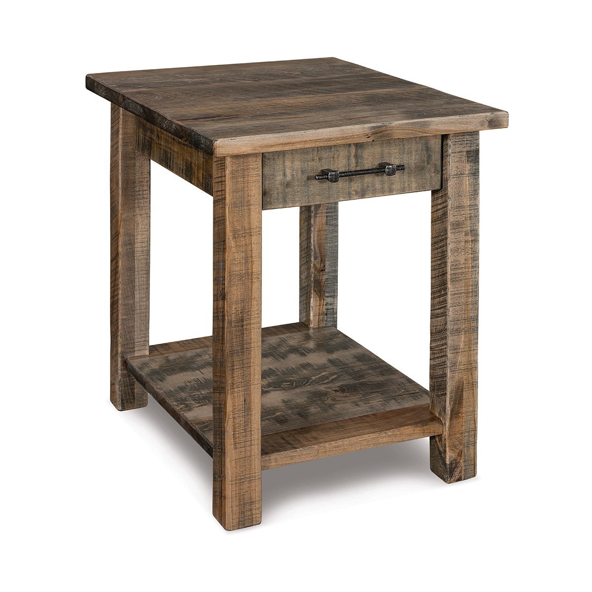 Rustic Mission End Table - Quick Ship from DutchCrafters Amish