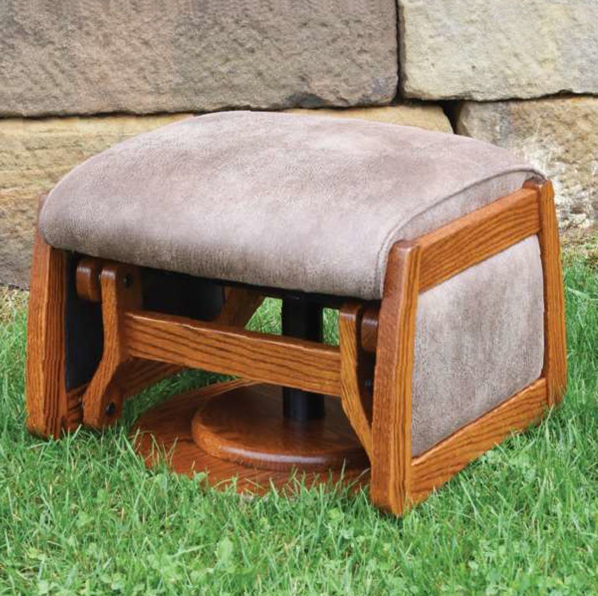 Taymouth Gliding Ottoman from DutchCrafters Amish Furniture