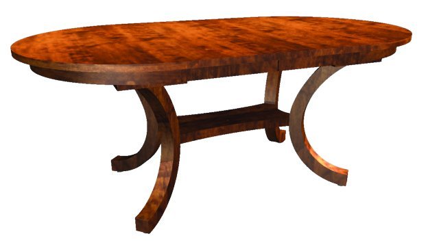 Solid Wood Double Pedestal Dining Table from DutchCrafters Amish