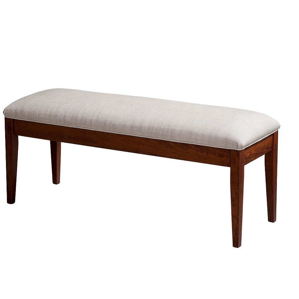 Upholstered Backless Bench from DutchCrafters Amish Furniture