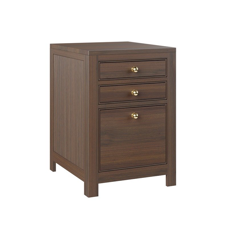 Hardwood Modern File Cabinet from DutchCrafters Amish Furniture Store