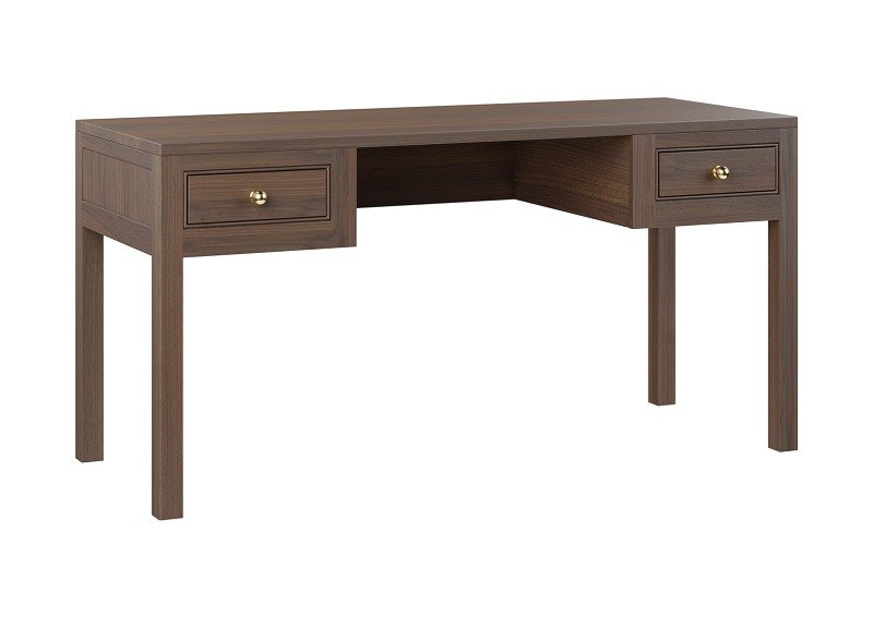 Hardwood Modern Writing Desk from DutchCrafters Amish Furniture Store