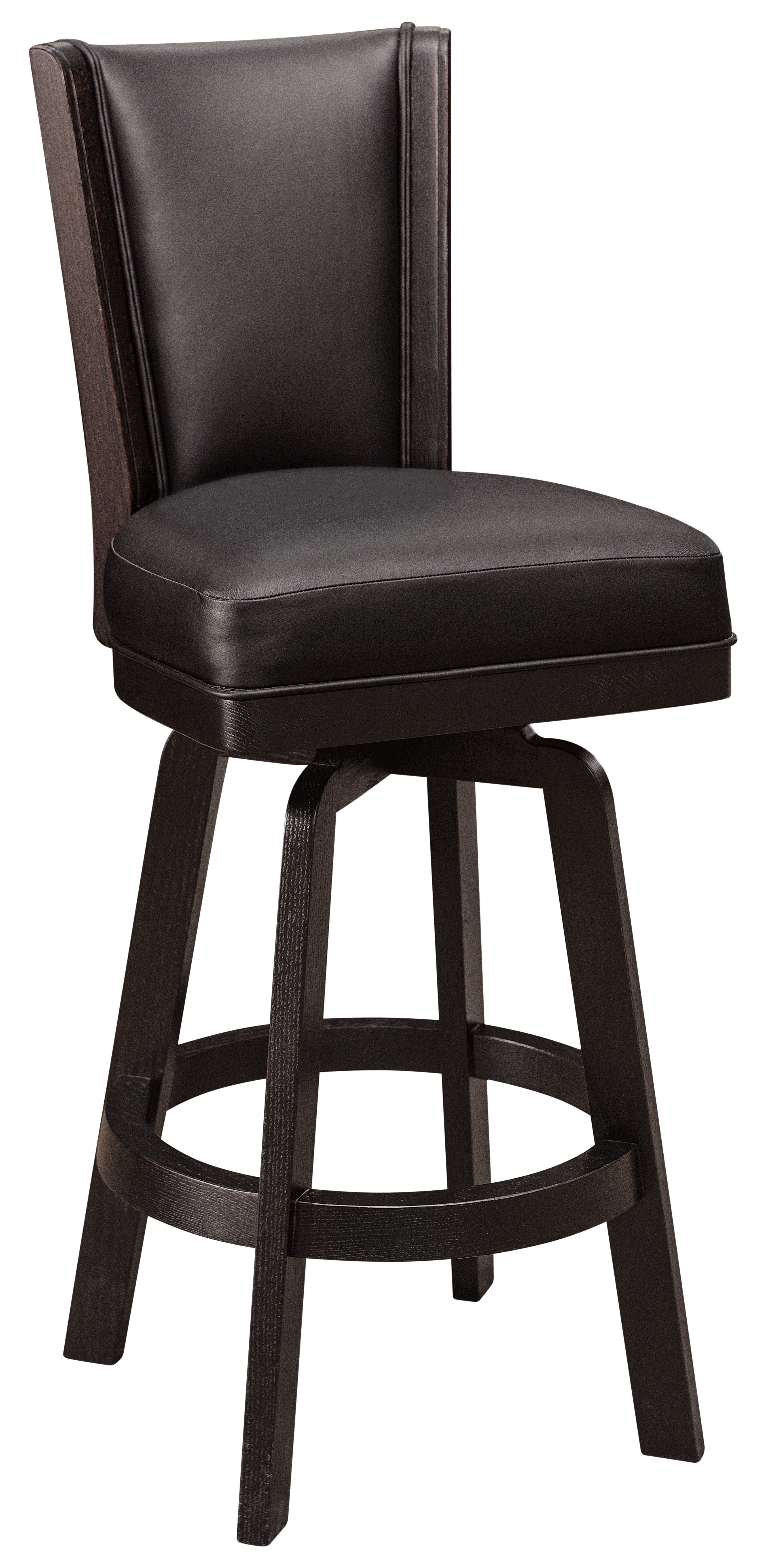 Swivel Upholstered Counter and Bar Stool by DutchCrafters Amish