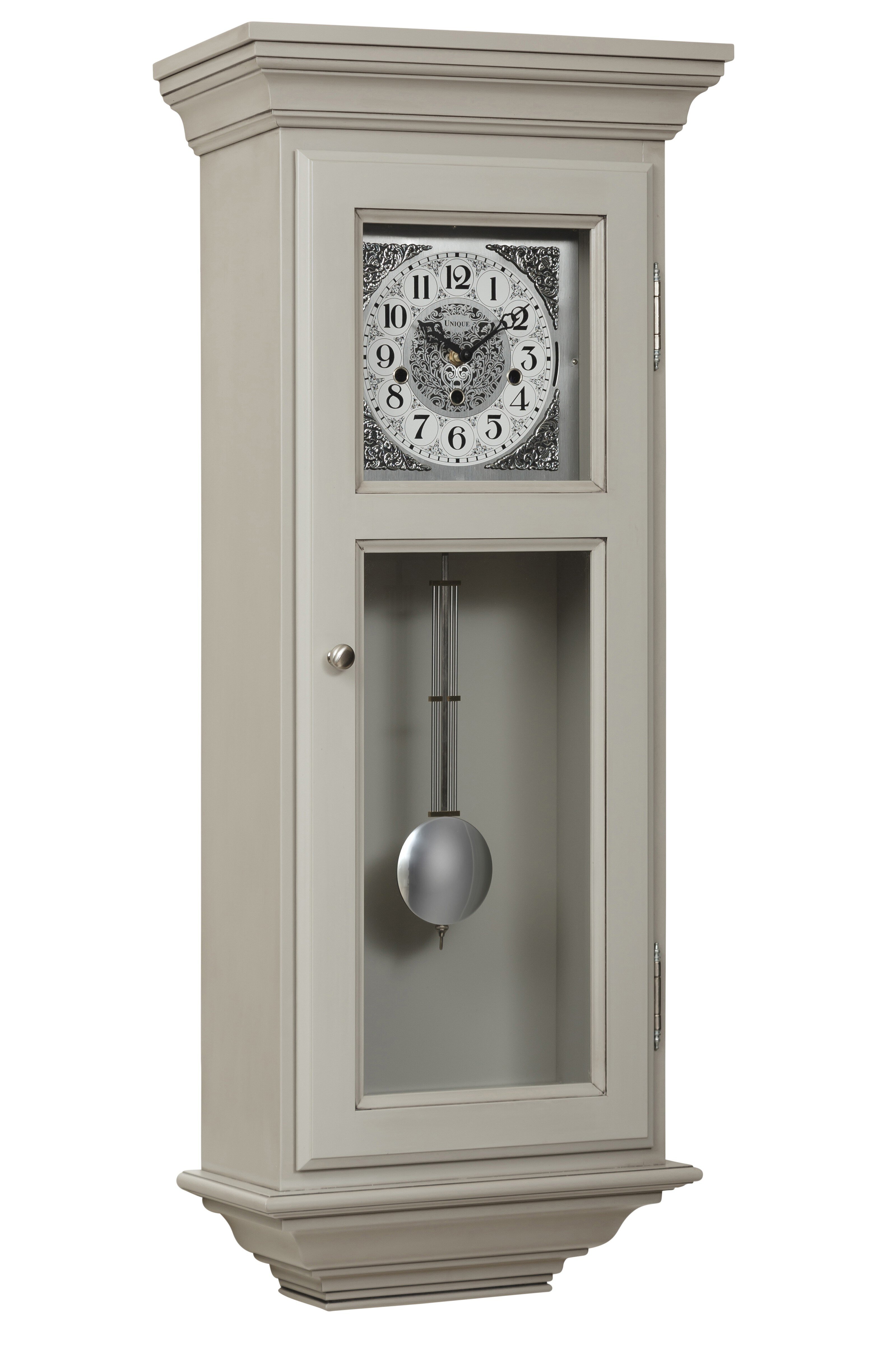 Amish Made Pendulum Hermle Wall Clock | Solid Wood Triple Chime