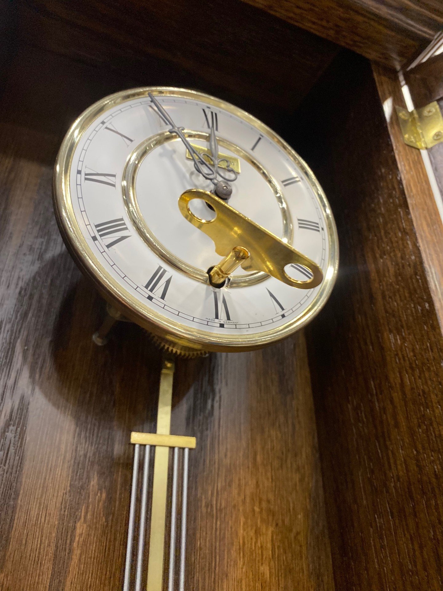 Traditional Wall Clock | Pendulum and Westminister Chime | Amish Made