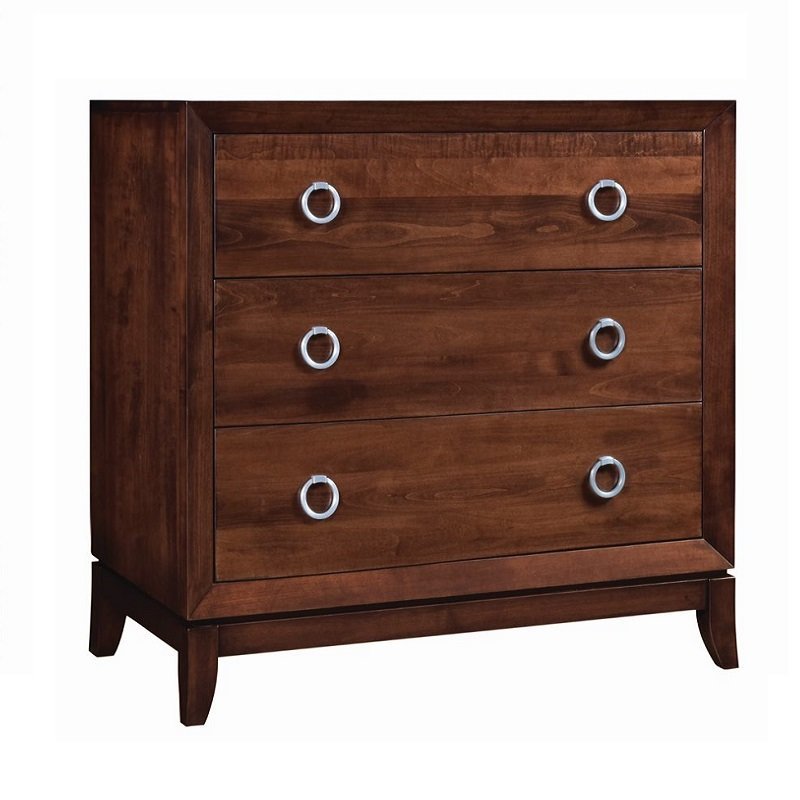 Small Modern 3-Drawer Chest of Drawers from DutchCrafters Amish