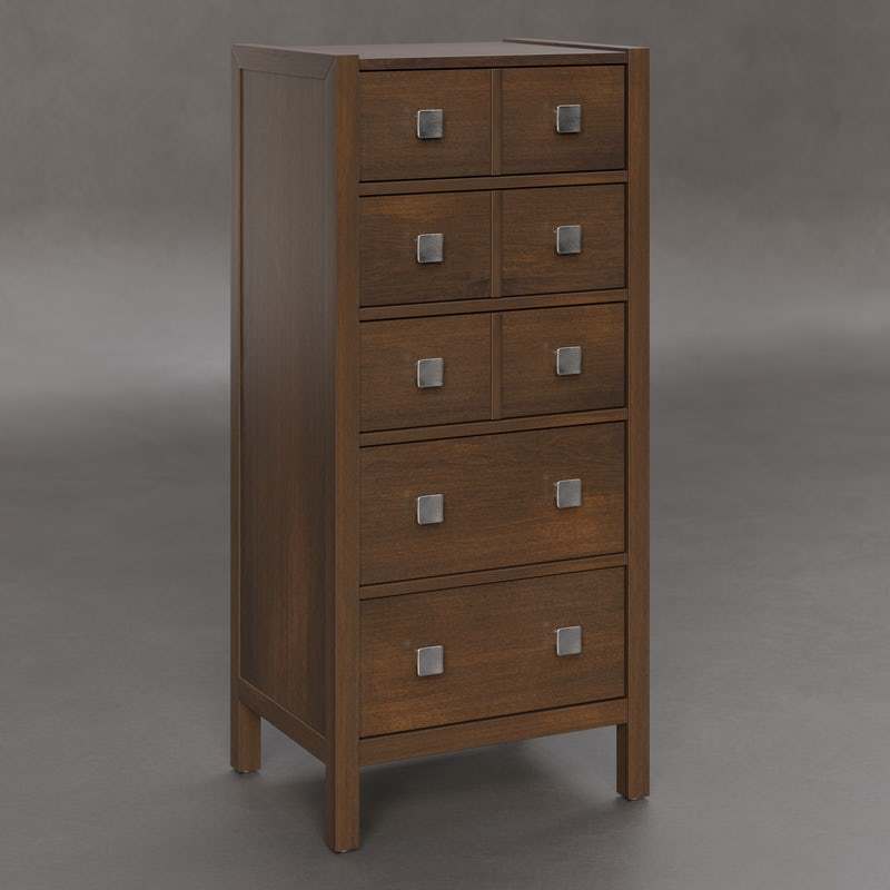 Hardwood Lingerie Chest of Drawers from DutchCrafters Amish Furniture