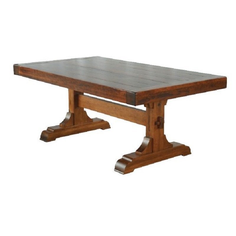 Brookville Trestle Dining Table | DutchCrafters Amish Furniture