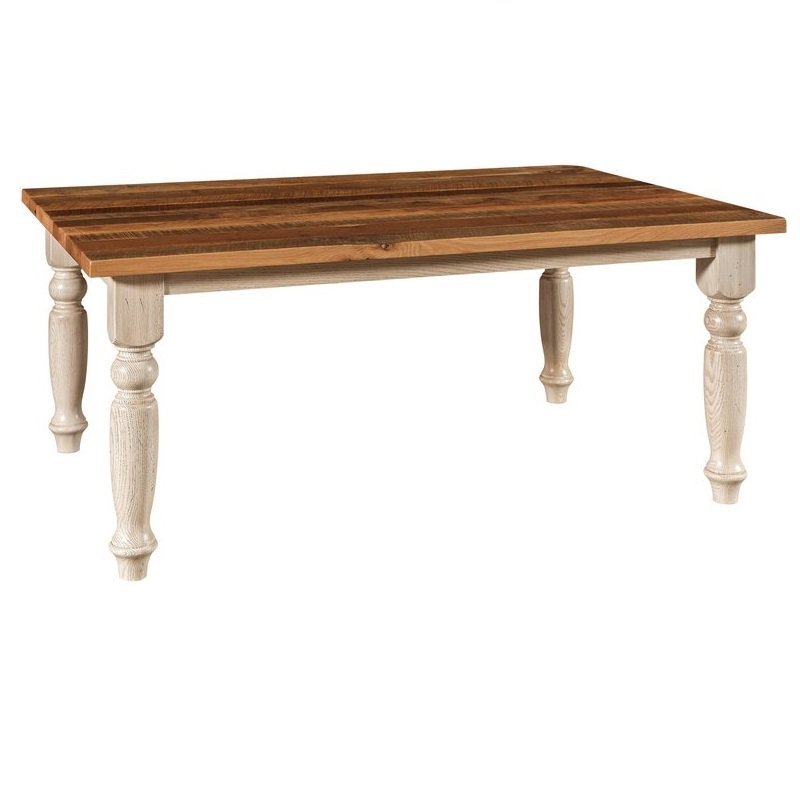 Large Custom Farmhouse Dining Table from DutchCrafters Amish Furniture