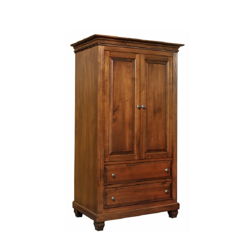 Solid Wood Armoires and Wardrobes from DutchCrafters Amish Furniture