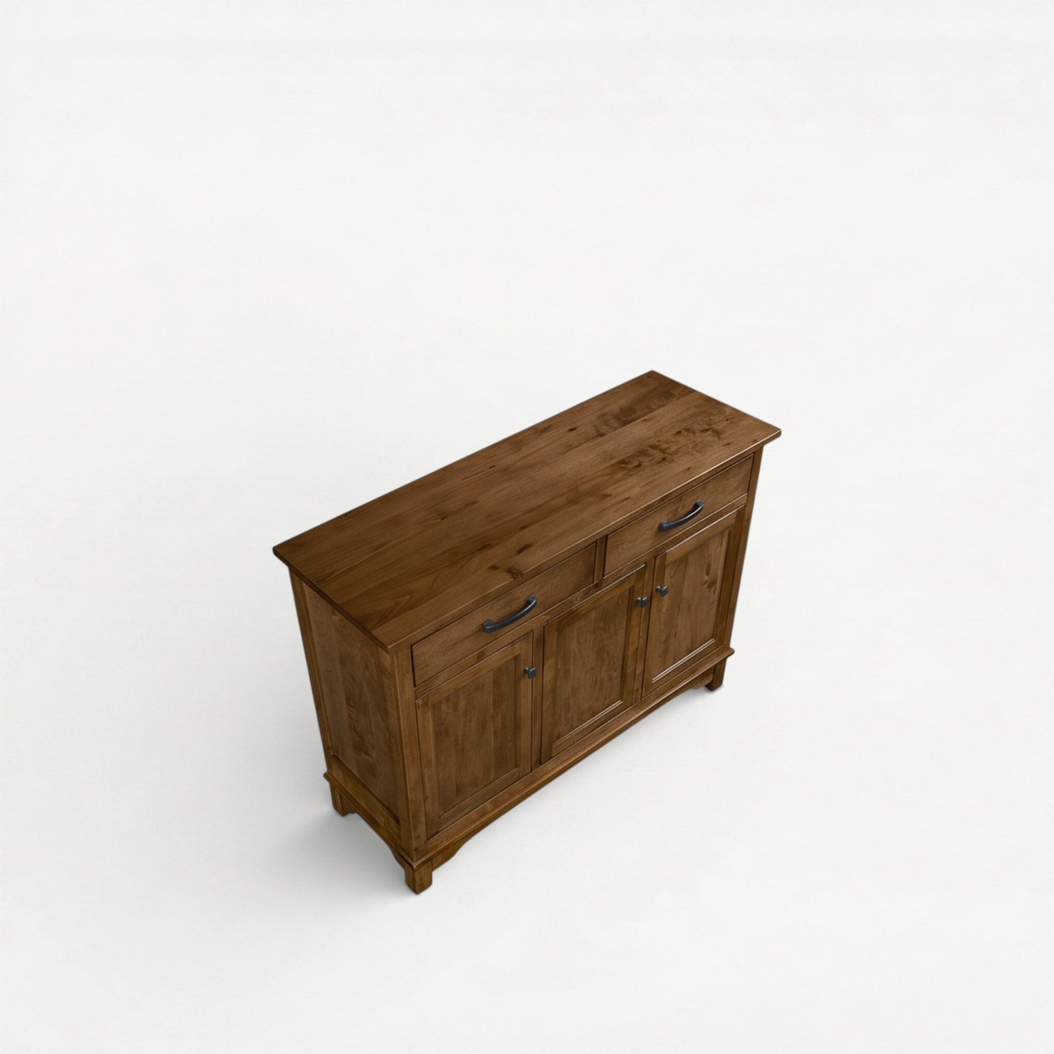 Custom Amish Handcrafted Buffet Cabinet with Storage - Solid Wood