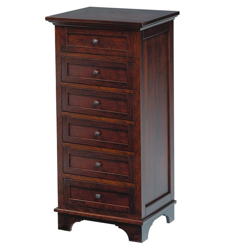 Transitional Solid Wood Lingerie Chest from DutchCrafters Amish