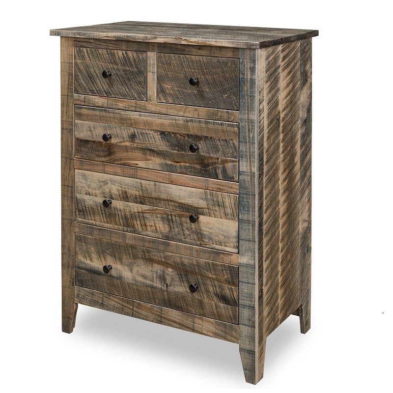 Rustic Chest of Drawers, Quick Ship from DutchCrafters Amish Furniture