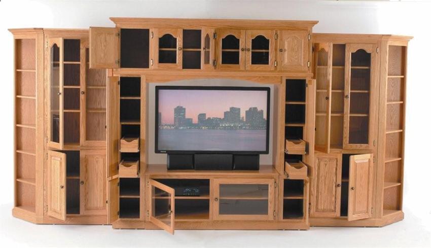 Traditional Style Modular Entertainment Center From Dutchcrafters Entertainment Center From Dutchcrafters