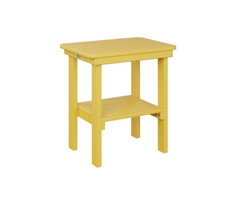 Poly Rectangle End Table In Stock from DutchCrafters Amish Furniture