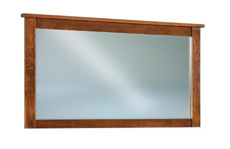 Flush Mission Beveled Mirror with Optional Jewelry Slide Out from