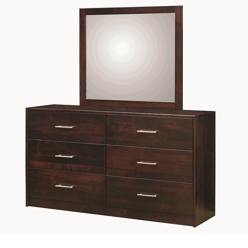 Ventura 6Drawer Dresser with Optional Mirror Quick Ship from