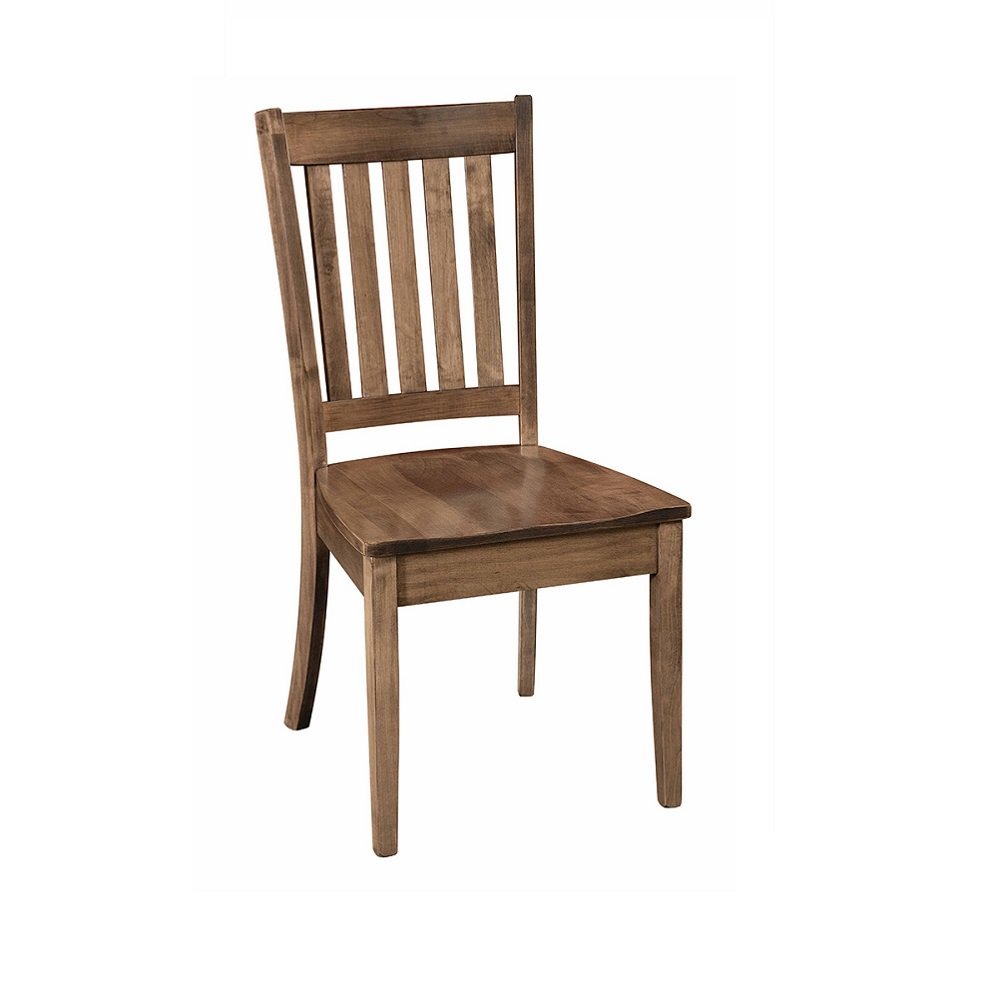 Slat Back Dining Chair Quick Ship from DutchCrafters Amish Furniture