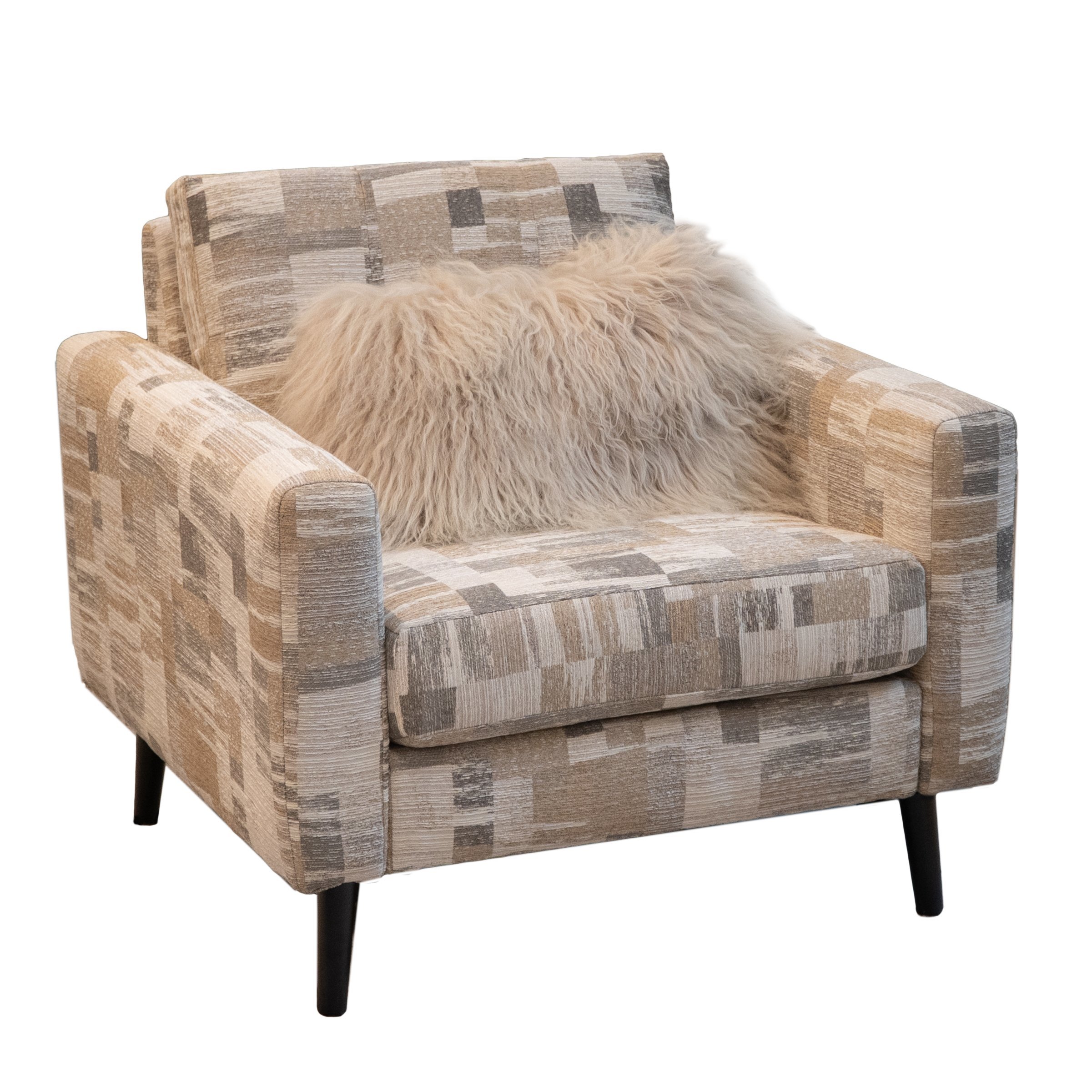 Mid-Century Modern Accent Chair from DutchCrafters Amish Furniture