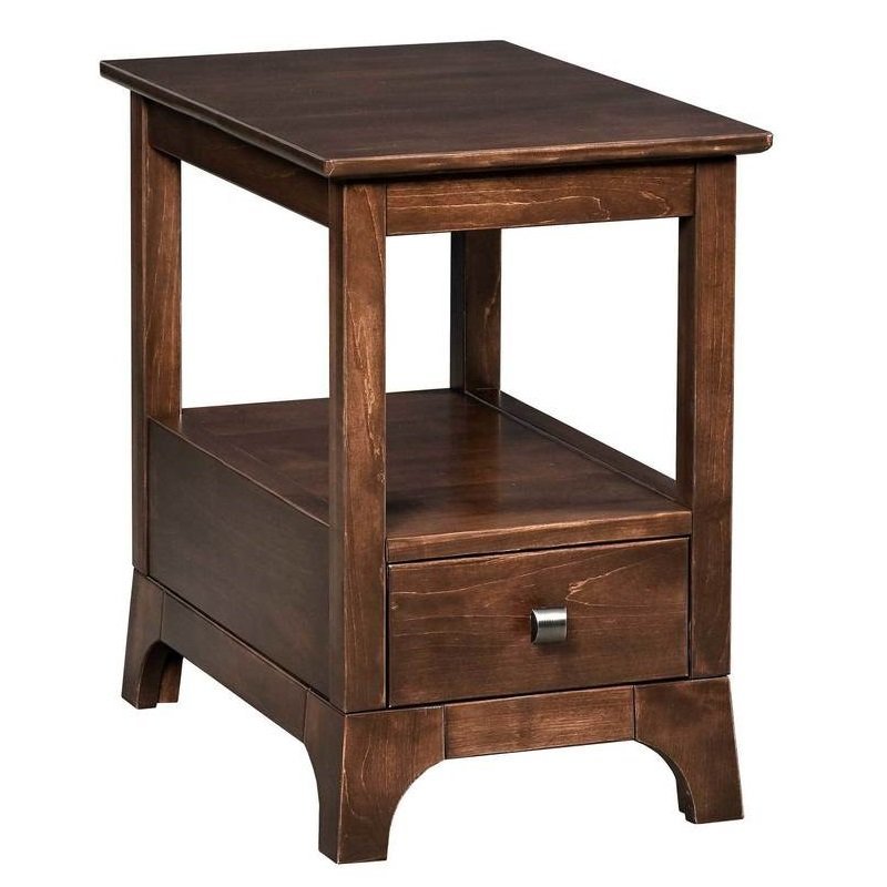 Modern Chairside End Table from DutchCrafters Amish Furniture