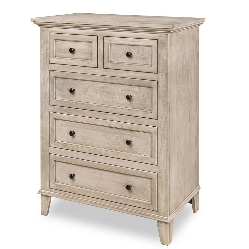 35" Wide Hardwood Chest of Drawers from DutchCrafters Amish Furniture