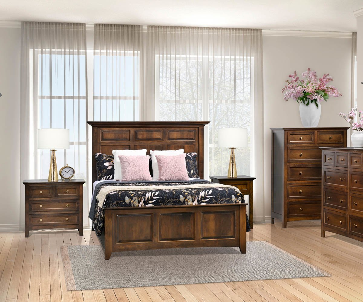 Amish Cicero Low Dresser with Optional Mirror Amish Cicero Low Dresser with Optional Mirror