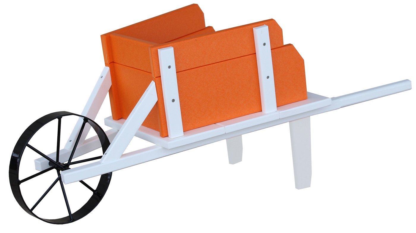 Marigold Poly Wheelbarrow from DutchCrafters Amish Furniture