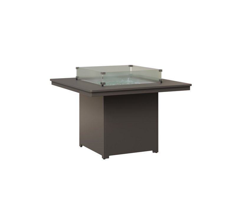 Berlin Gardens Numa 47" Square Poly Fire Table from