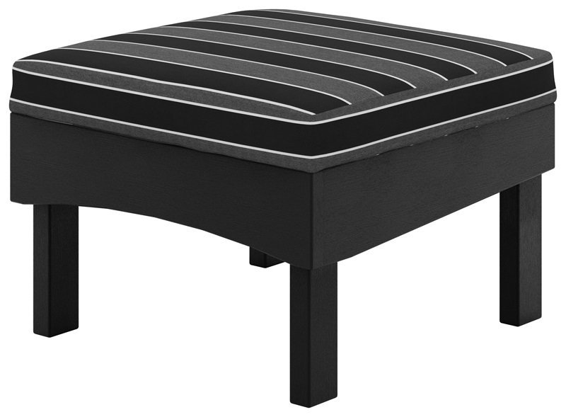 Meadow Poly Outdoor Ottoman from DutchCrafters Amish Furniture