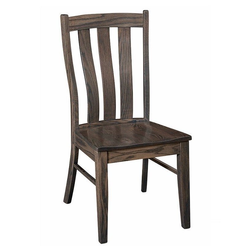 Mission Wave Premium Oak Restaurant Chair
