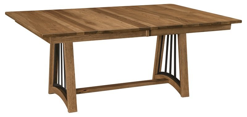 Lakeland Modern Trestle Dining Table from DutchCrafters Amish