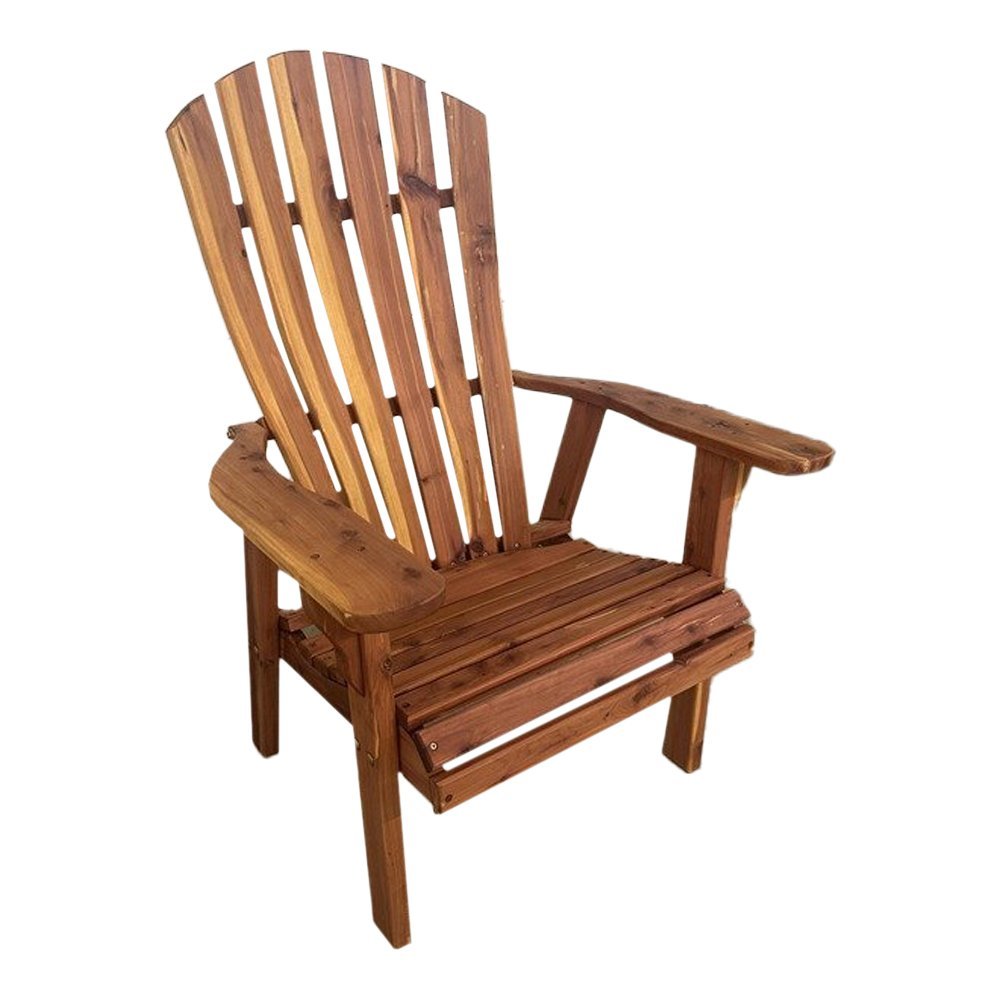 Outdoor Cedar Adirondack Chair With Ergonomic Back | DutchCrafters