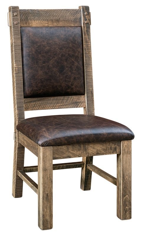 Solid Wood Upholstered Dining Chair | Durable Amish Quality Chair