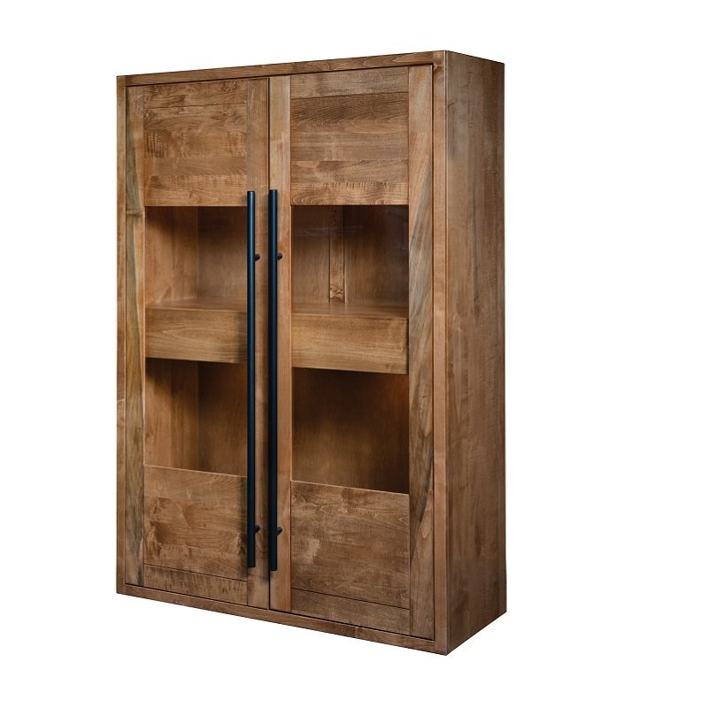Modern Display Cabinet from DutchCrafters Amish Furniture