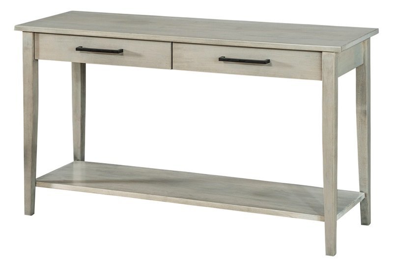 Simplistic Sofa Table with 2 Drawers from DutchCrafters Amish
