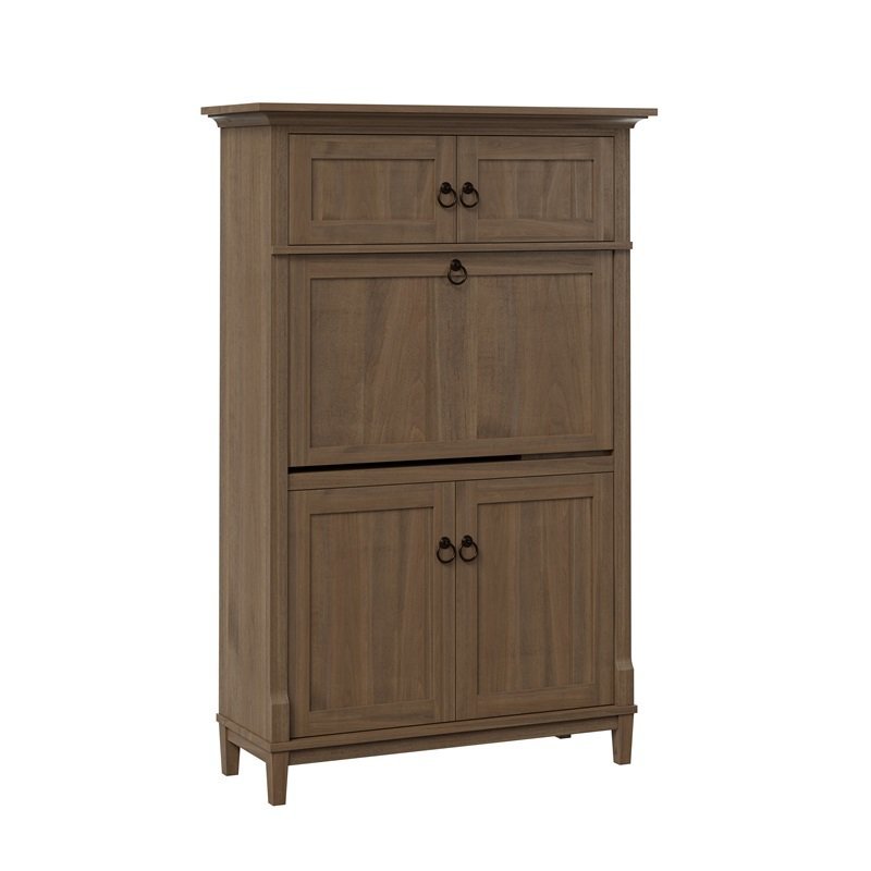 Macon Modern Flipdown Desk from DutchCrafters Amish Furniture