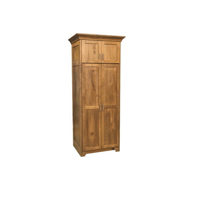 Shaker Tall Pantry Cabinet from DutchCrafters Amish Furniture